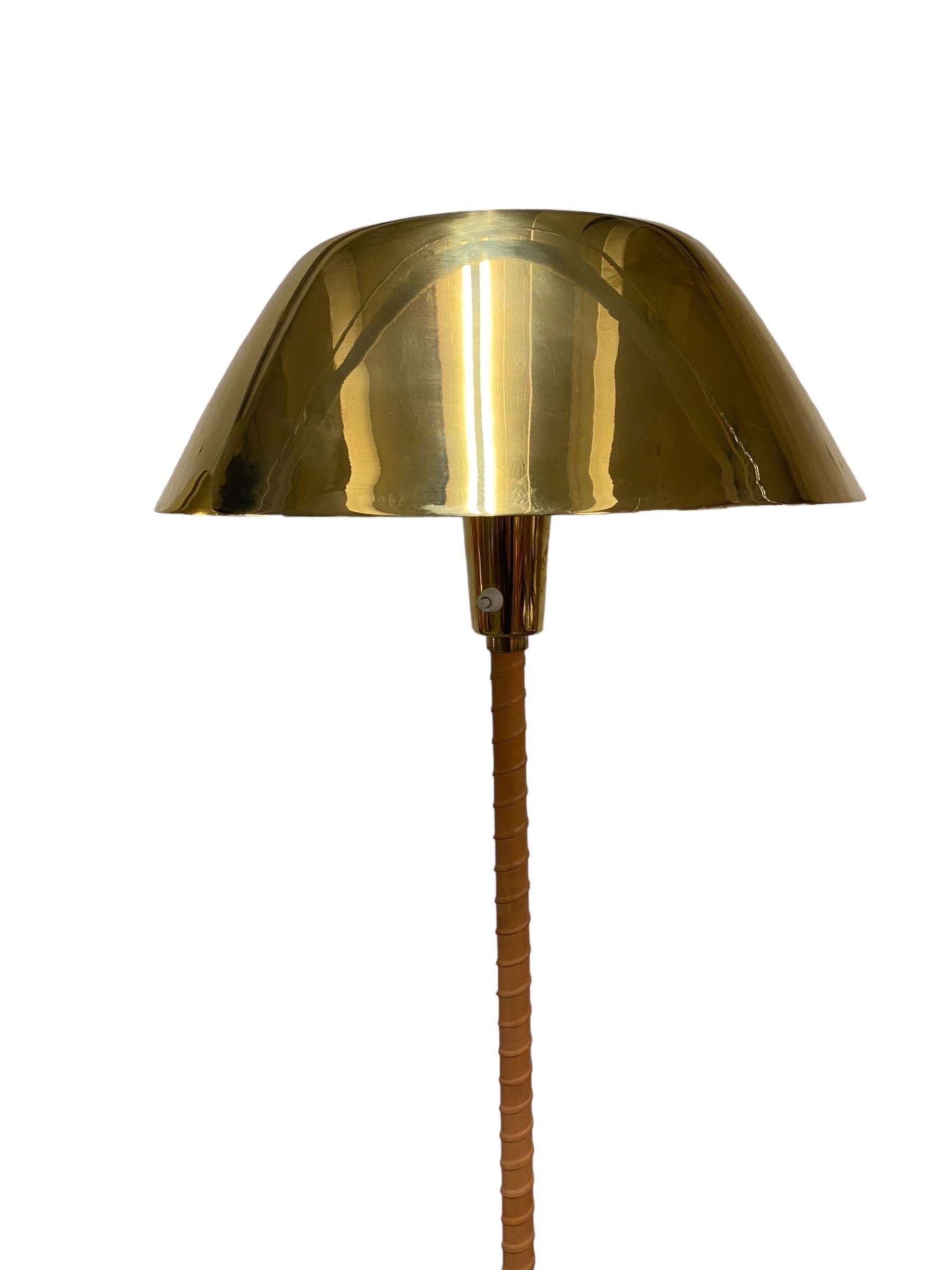 Brass A Pair of Lisa Johansson-Papé Senator Floor Lamp, Orno for Stockmann 1950s