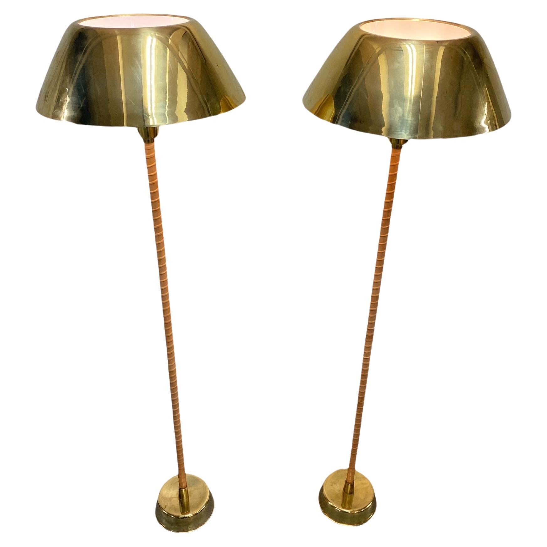 This `Ihanne' lamp became very popular in Finland with many different variations of stems, materials and shades. It was used in public buildings as well as private homes. The long reigning president Urho Kekkonen had the table version of this lamp