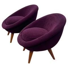A Pair of Little Egg Chairs