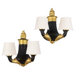A Pair of Louis Philippe Style Wall Lights