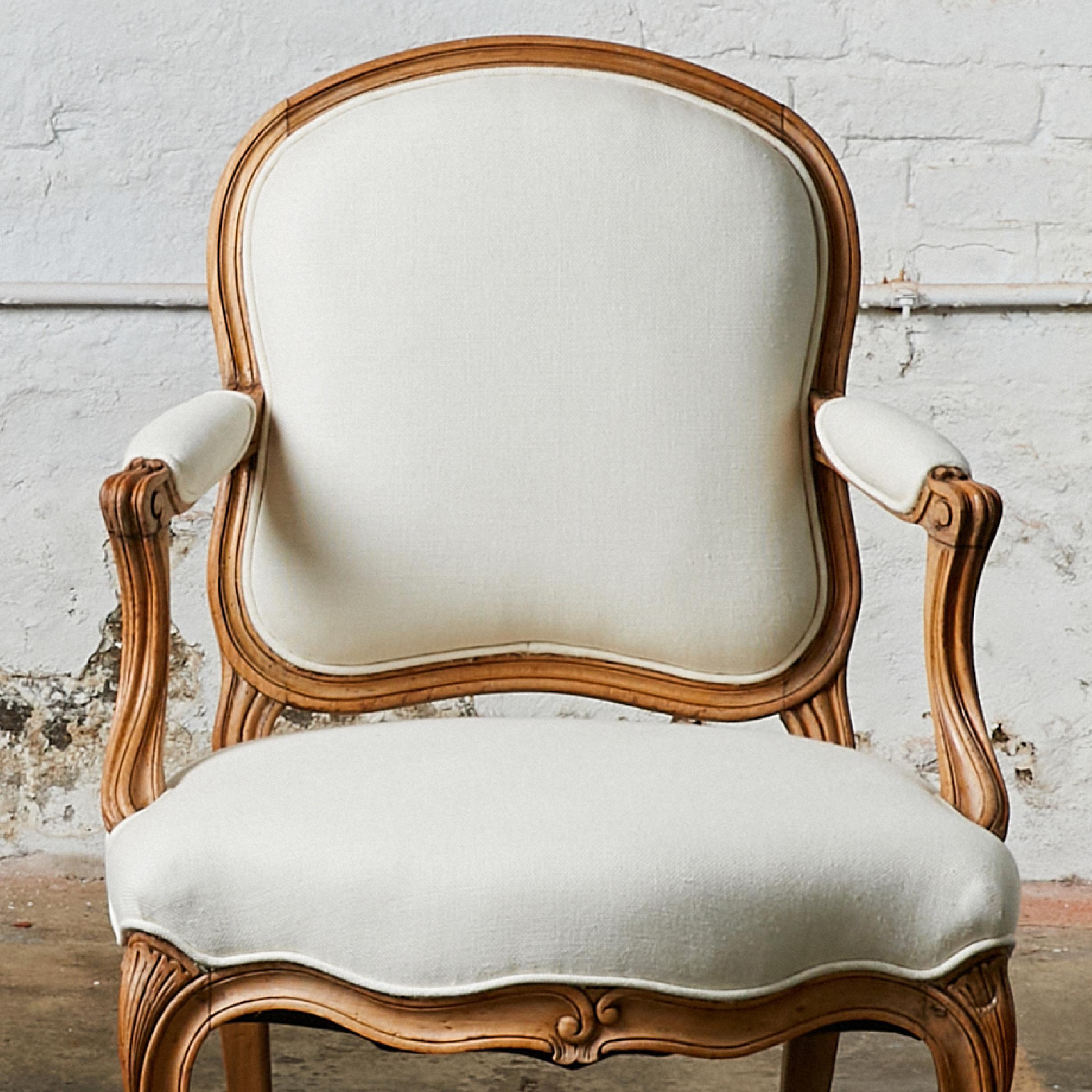 Pair of Louis XV Style Arm Chairs 2