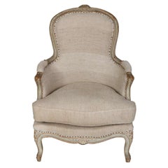 A Pair of Louis XV Style Bergeres