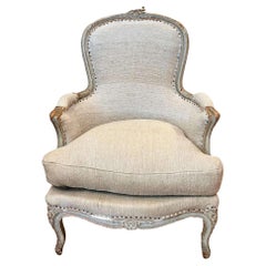 A Pair of Louis XV Style Bergeres