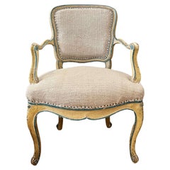 A Pair of Louis XV Style Fauteuils