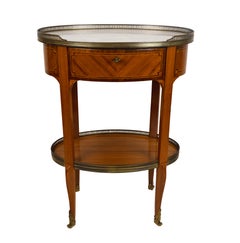 A Pair of Louis XV-Style Occasional Tables