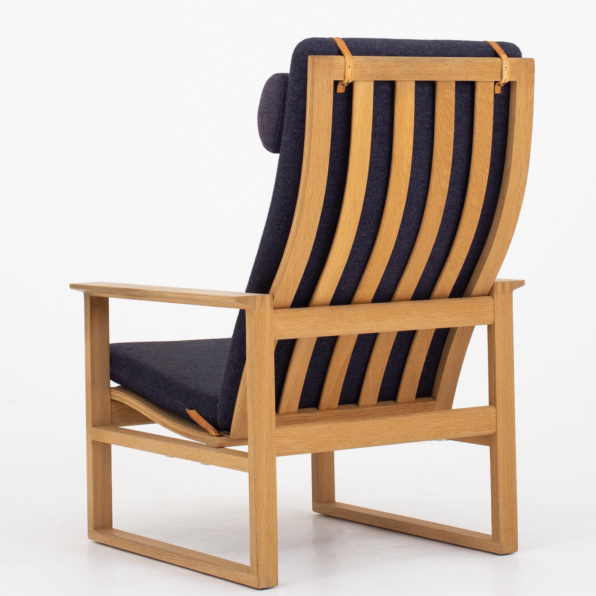 Danish Pair of Lounge Chairs by Børge Mogensen