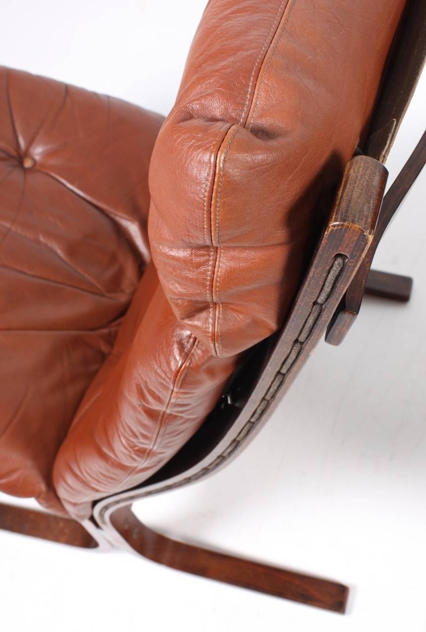 Scandinavian Modern Pair of Lounge Chairs by Ingmar Relling