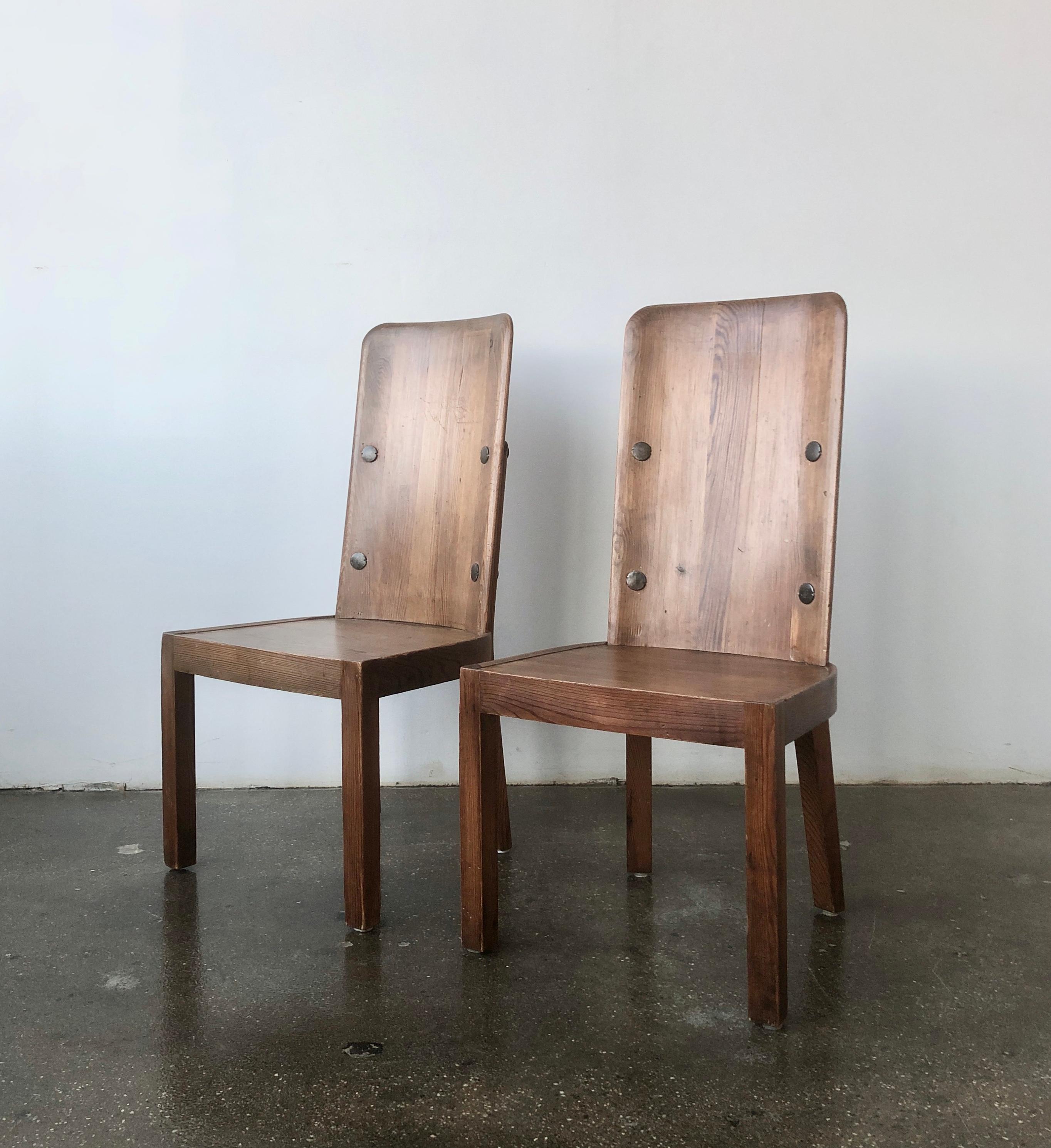 Scandinavian Modern A pair of “Lovö” chairs by Axel Einar Hjorth  For Sale