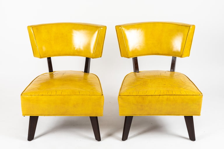 Pair of Low Chairs Designed by William Haines at 1stDibs