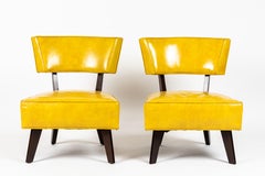 Pair of Low Chairs Designed by William Haines
