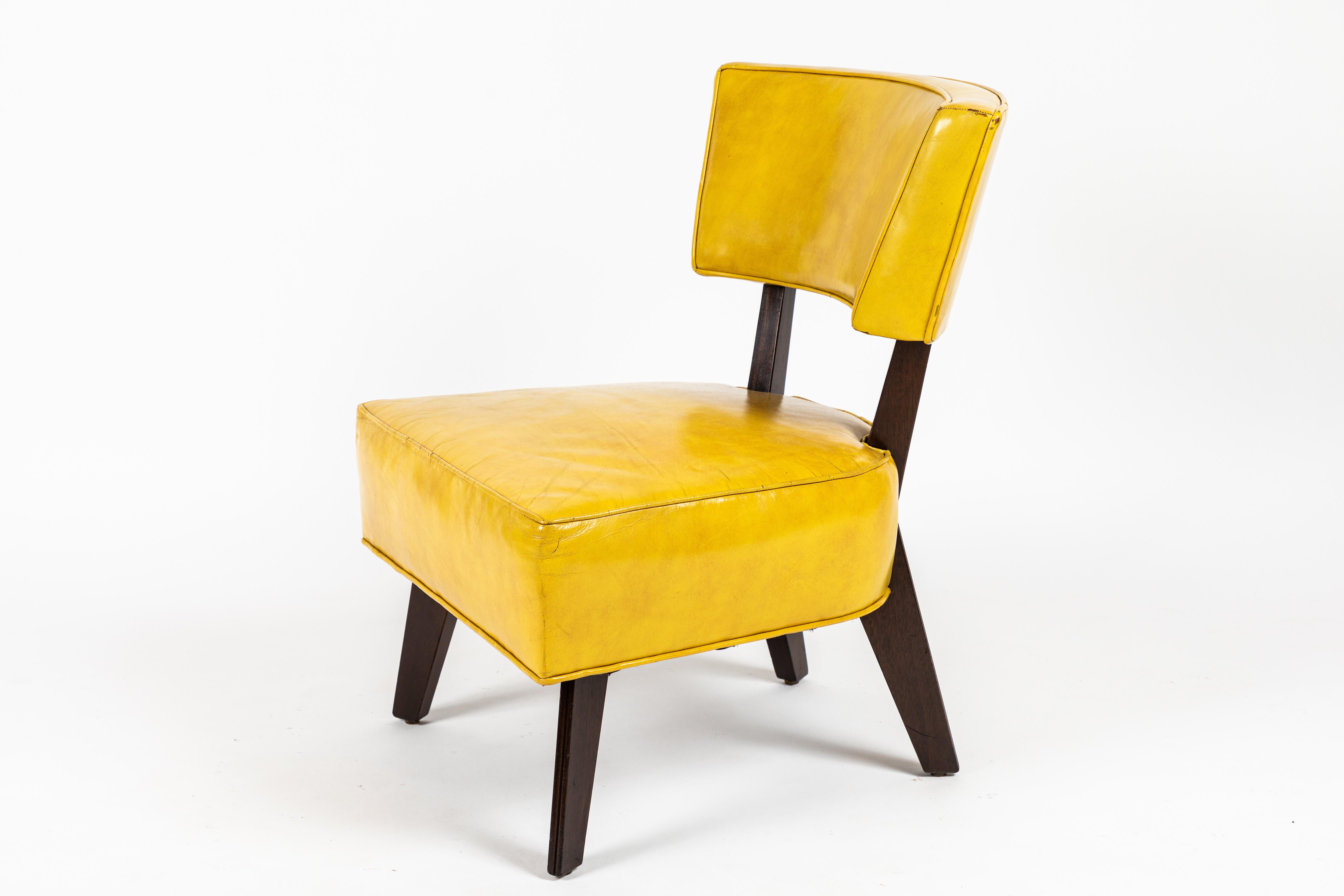 Pair of Low Chairs Designed by William Haines 1