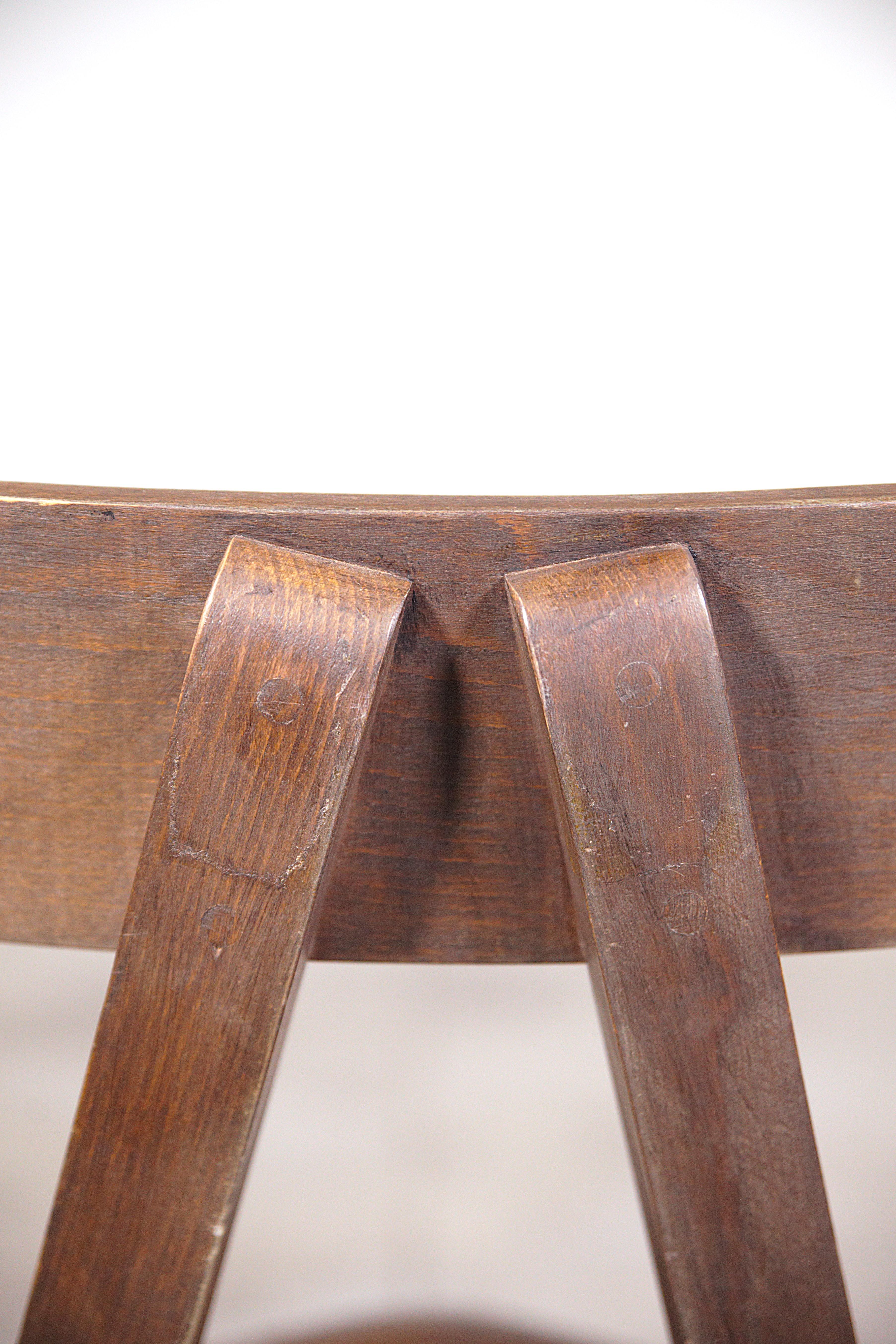 A Pair of Low Chairs from French Mountains France 1970's For Sale 4