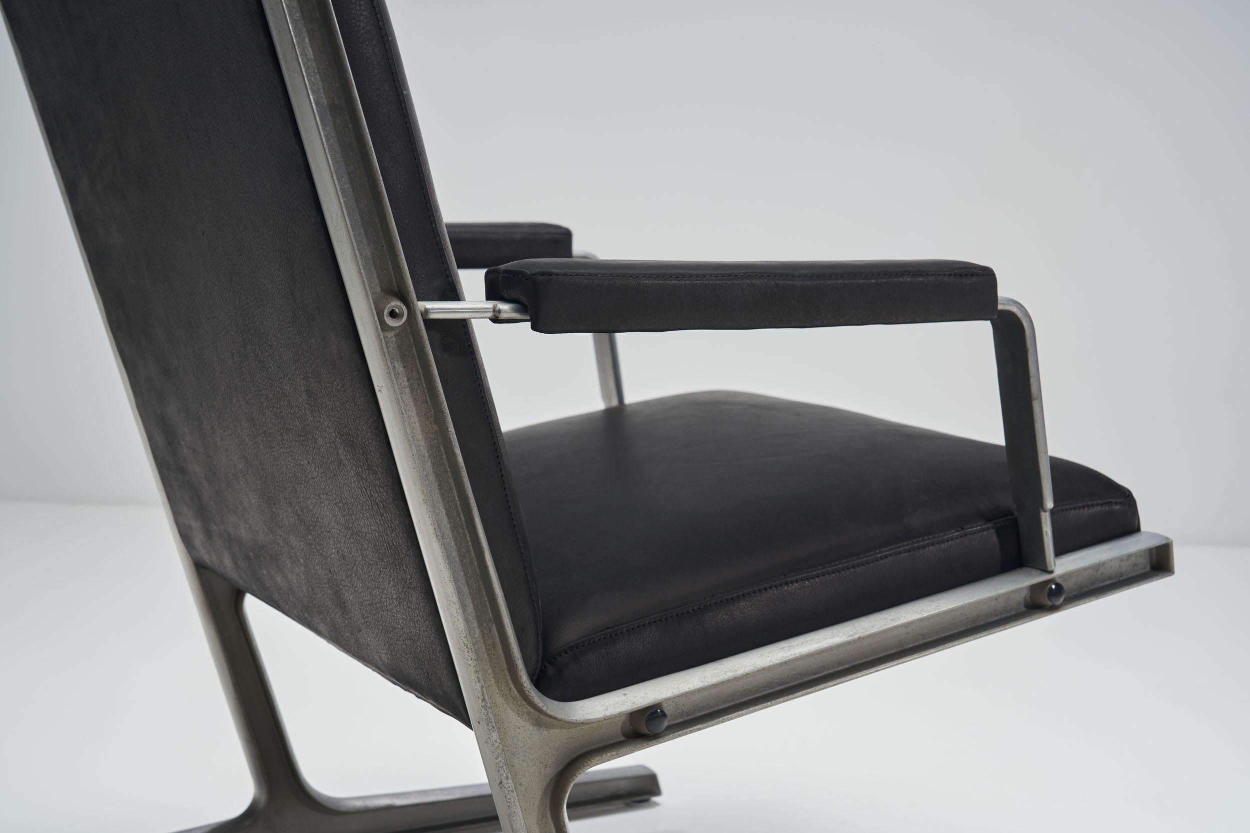 Paire de chaises à étole Lufthavns de Ditte Heath et Adrian Heath, Danemark, 1969 en vente 3