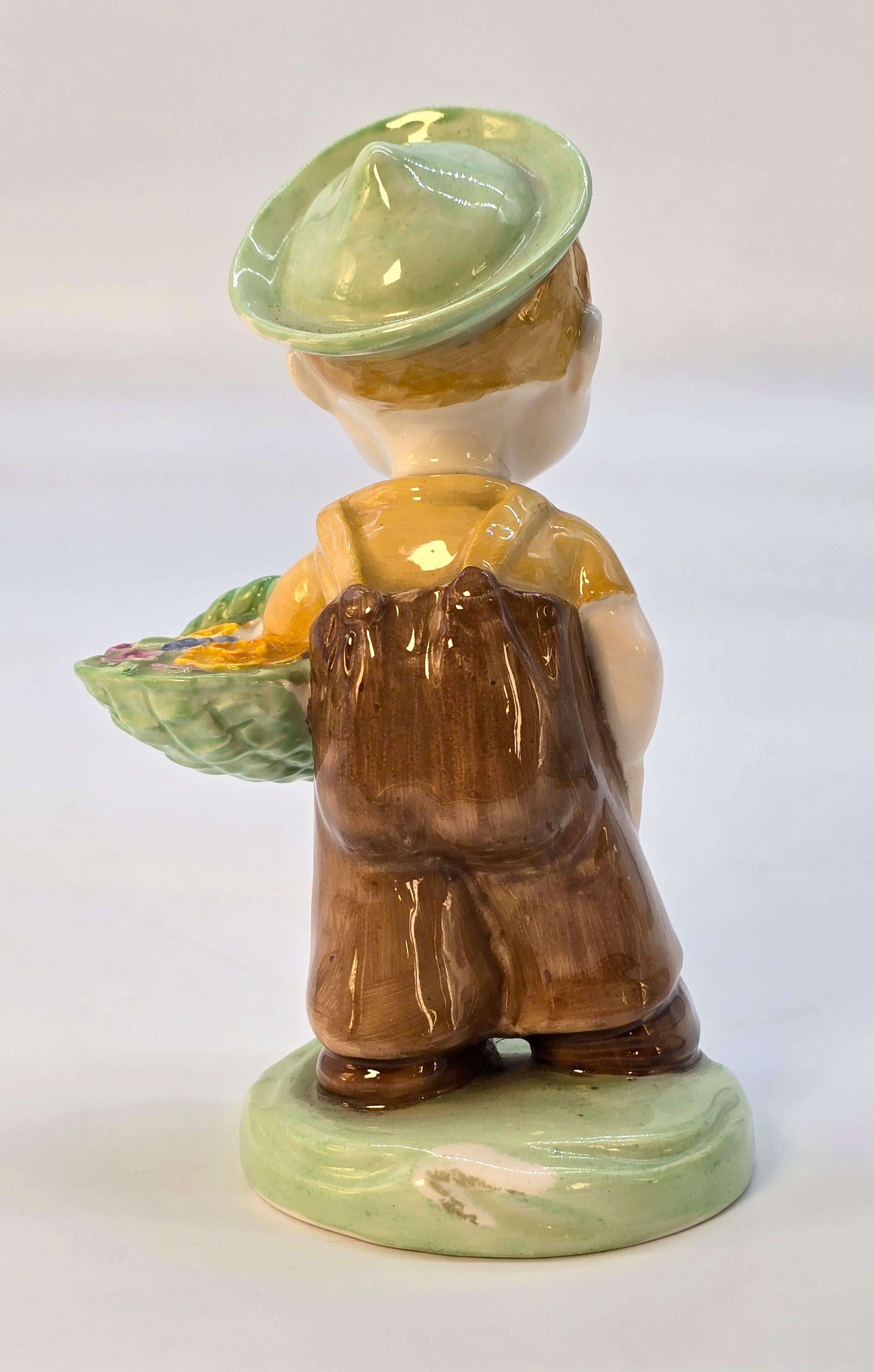 A pair of Mabel Lucie Attwell  porcelain figures made by Shelley, English C1930 im Angebot 2