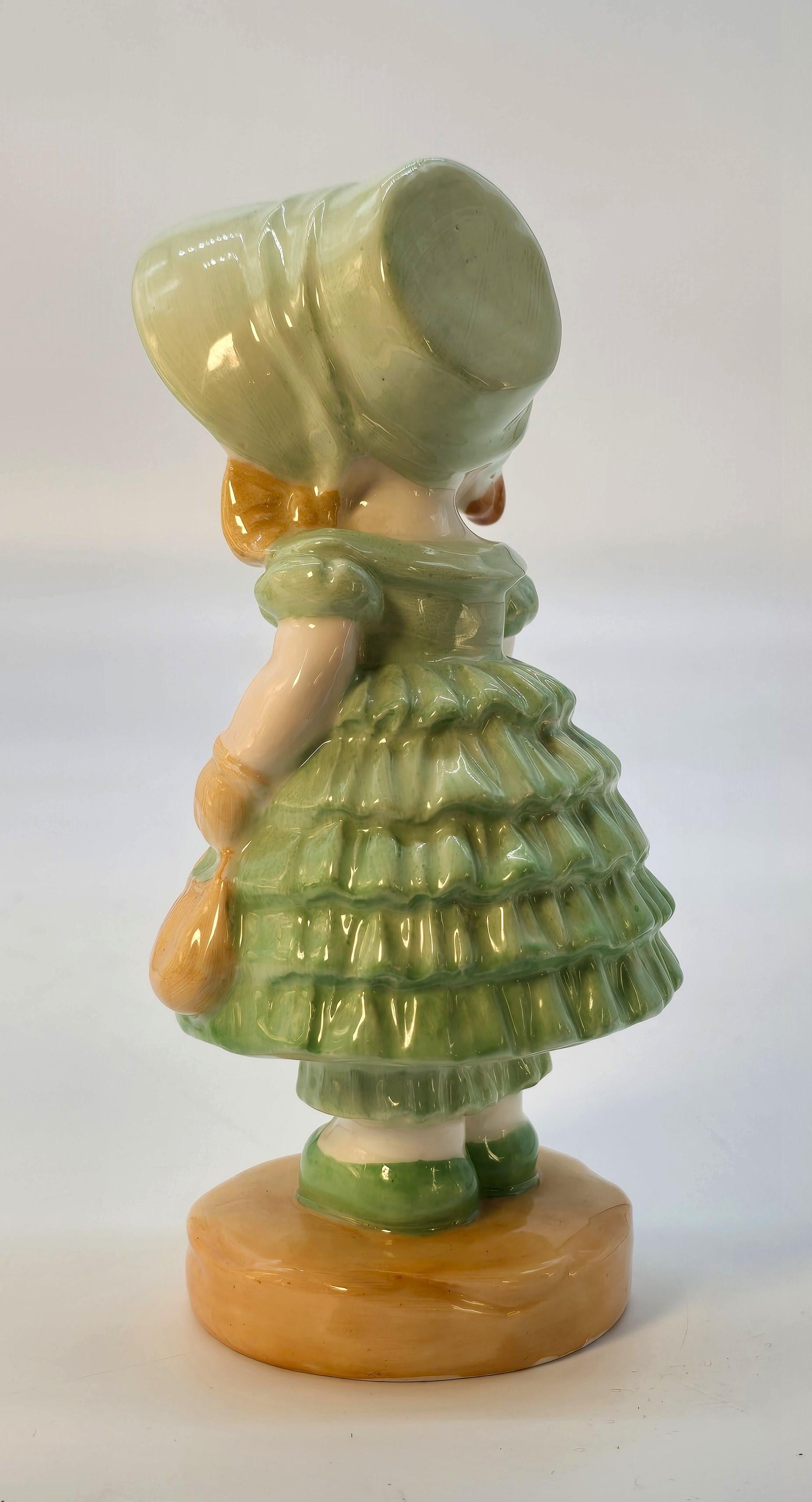 A pair of Mabel Lucie Attwell  porcelain figures made by Shelley, English C1930 im Angebot 10