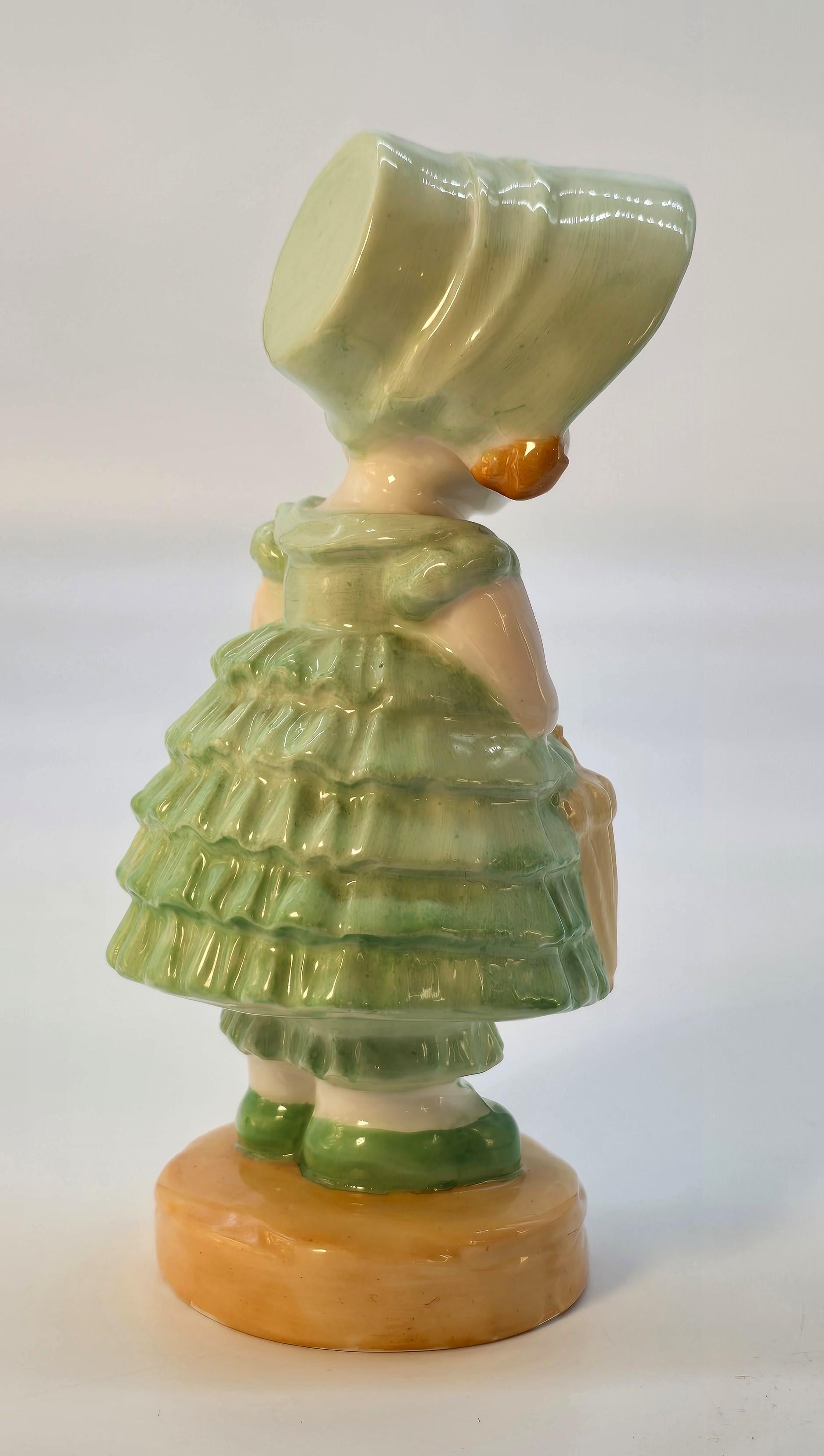A pair of Mabel Lucie Attwell  porcelain figures made by Shelley, English C1930 im Angebot 12