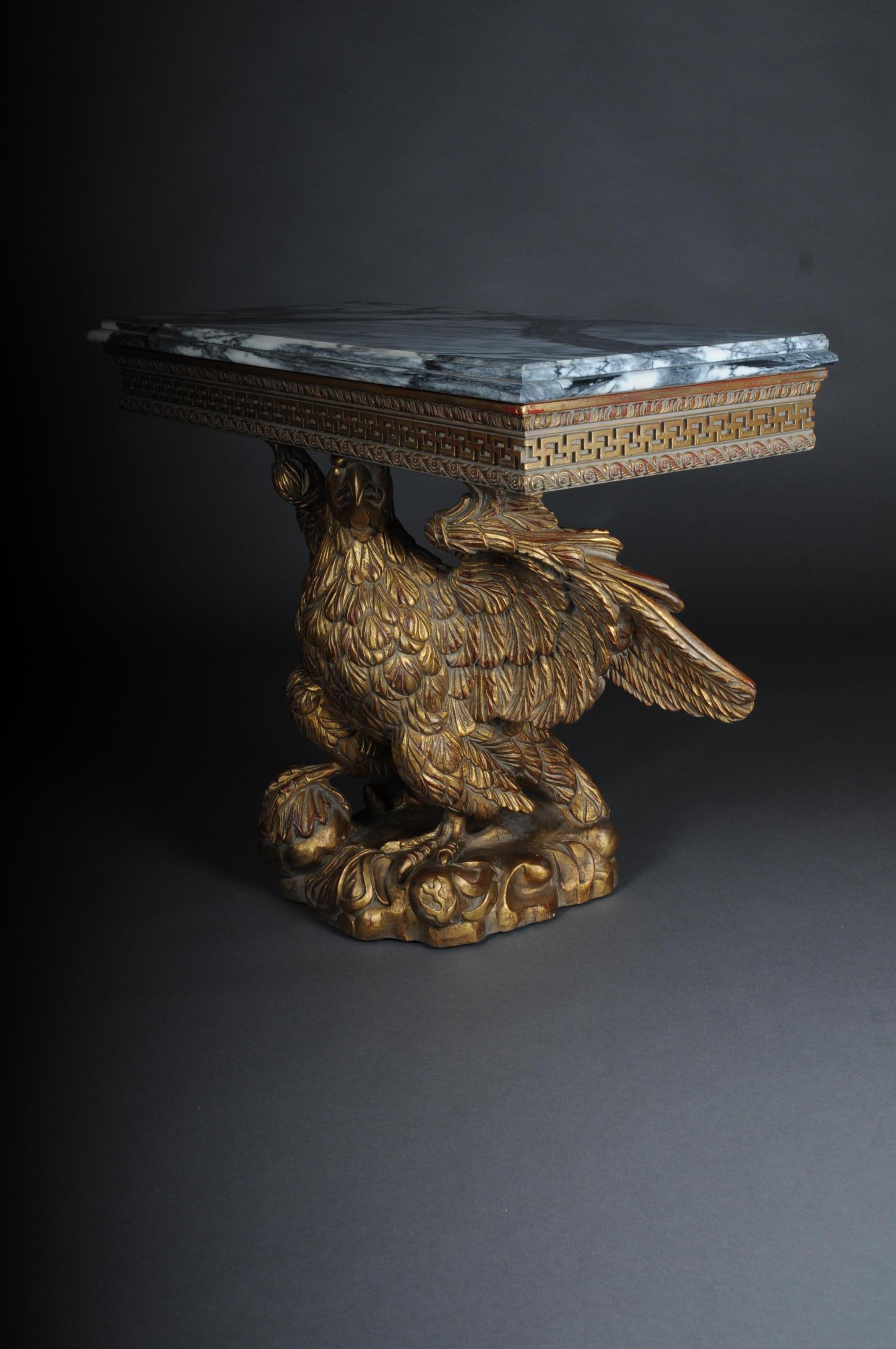 Pair of Magnificent Eagle Consoles Designed by William Kent For Sale 6