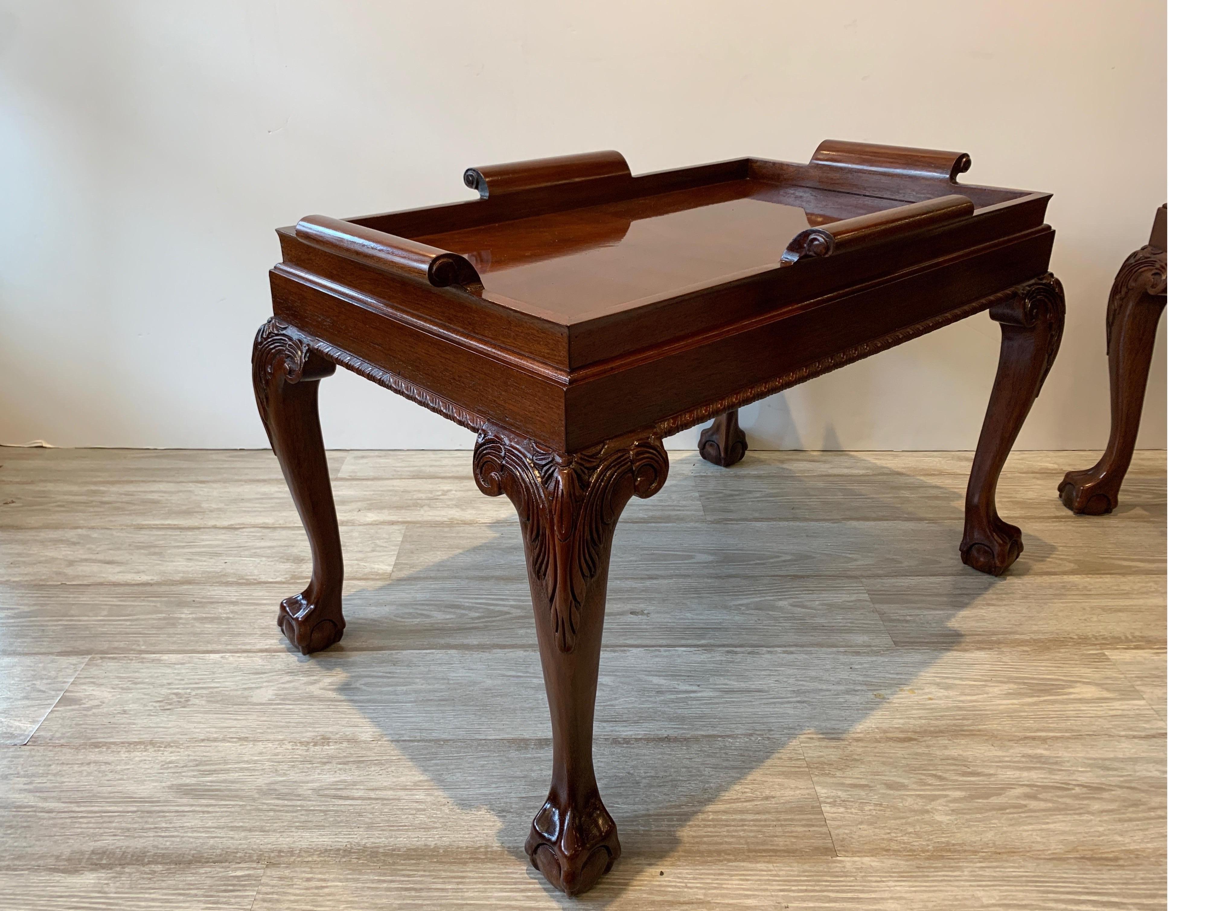 chippendale style coffee table