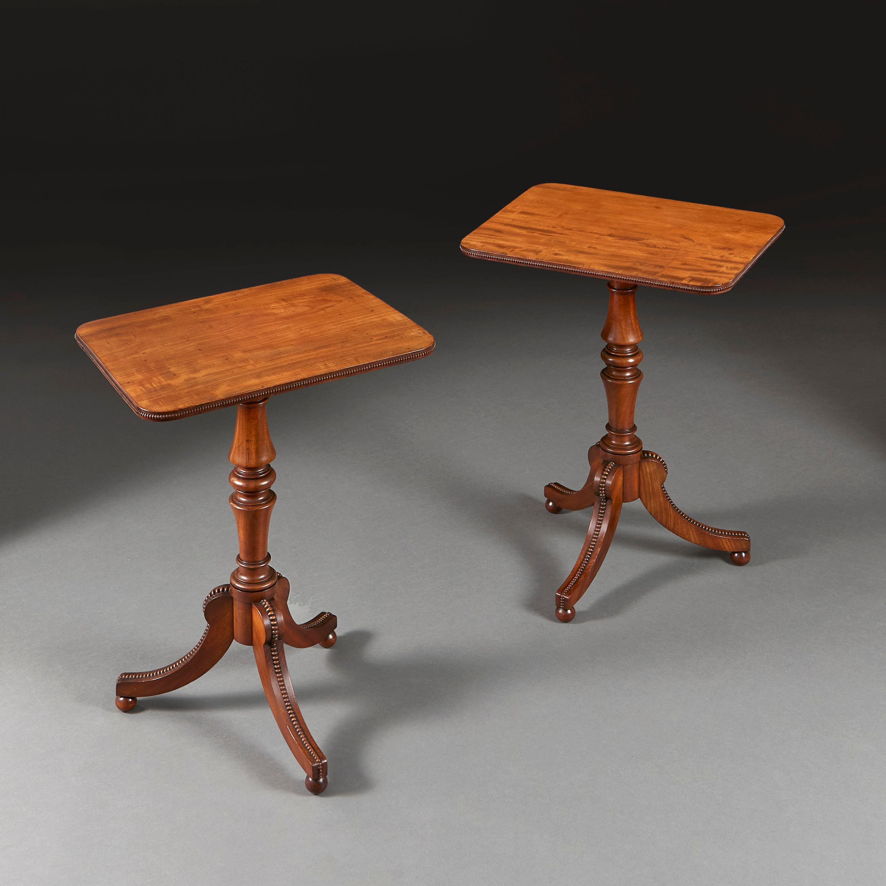 Regency A pair of mahogany occasional tables in the manner of Gillows  For Sale