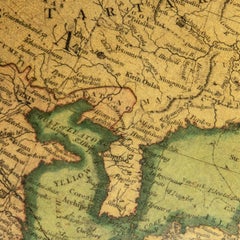 A pair of mahogany Regency 21-inch globes by J&W Cary dated 1799 and 1819