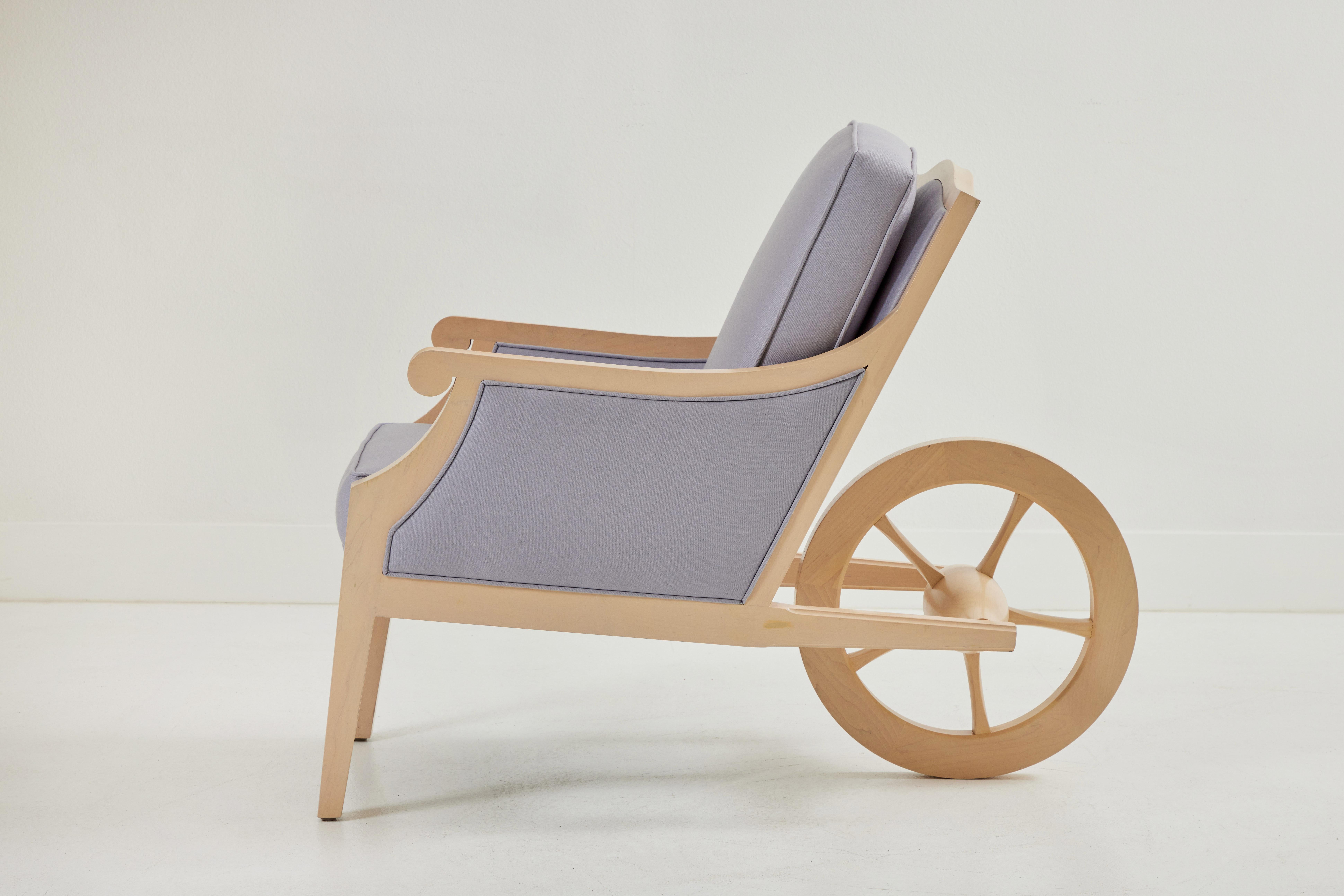 wheelbarrow chair