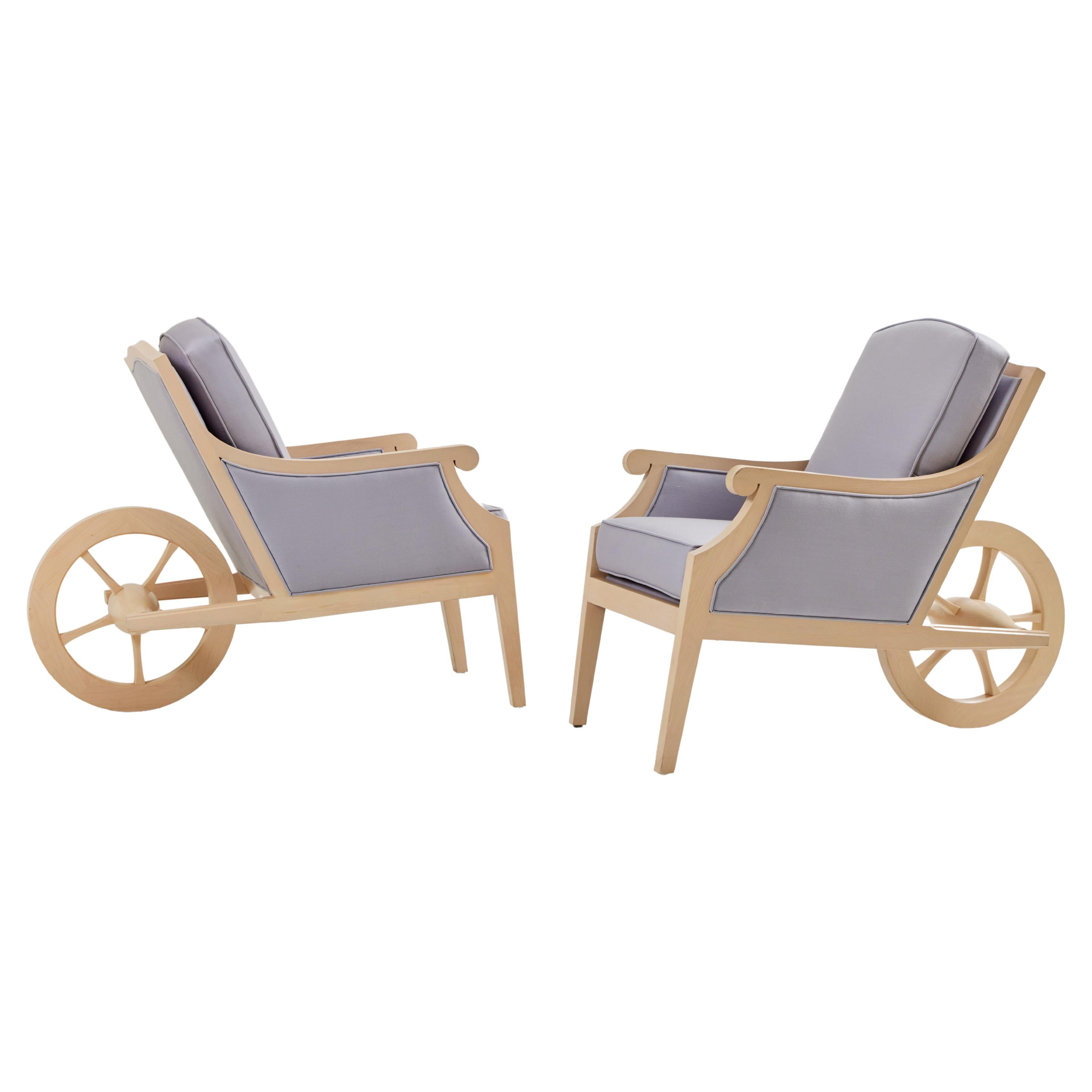Pair of "Man Ray" Chairs by Philippe Starck For Sale