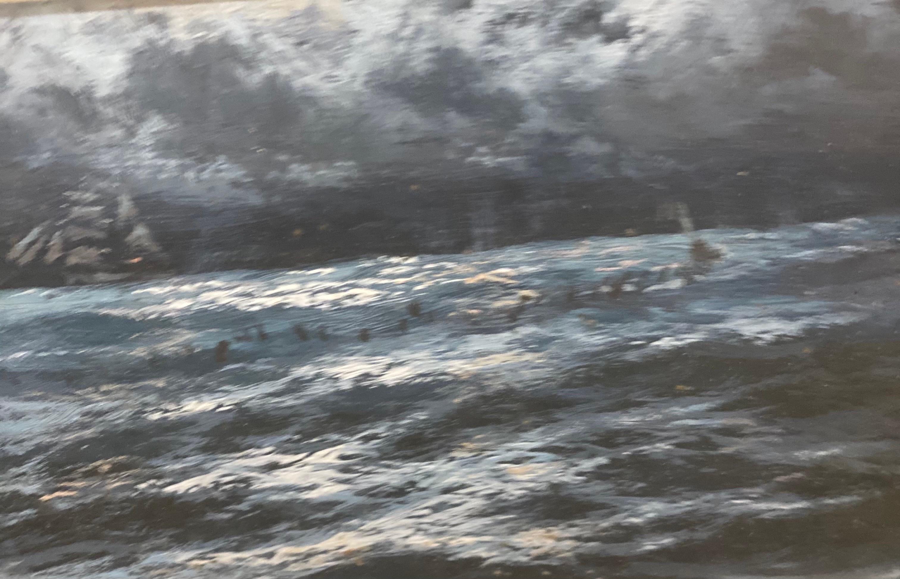 Paire de peintures marines de Thomas Rose Miles RCA  en vente 4
