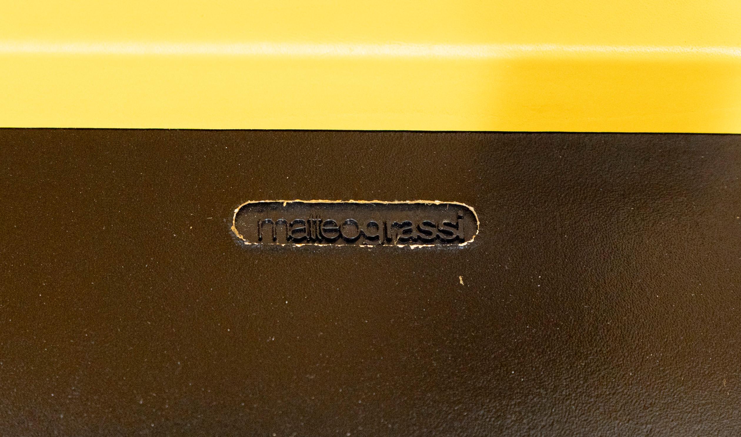 Ein Paar Matteo Grassi Stühle des Designers Tito Agnoli im Angebot 4