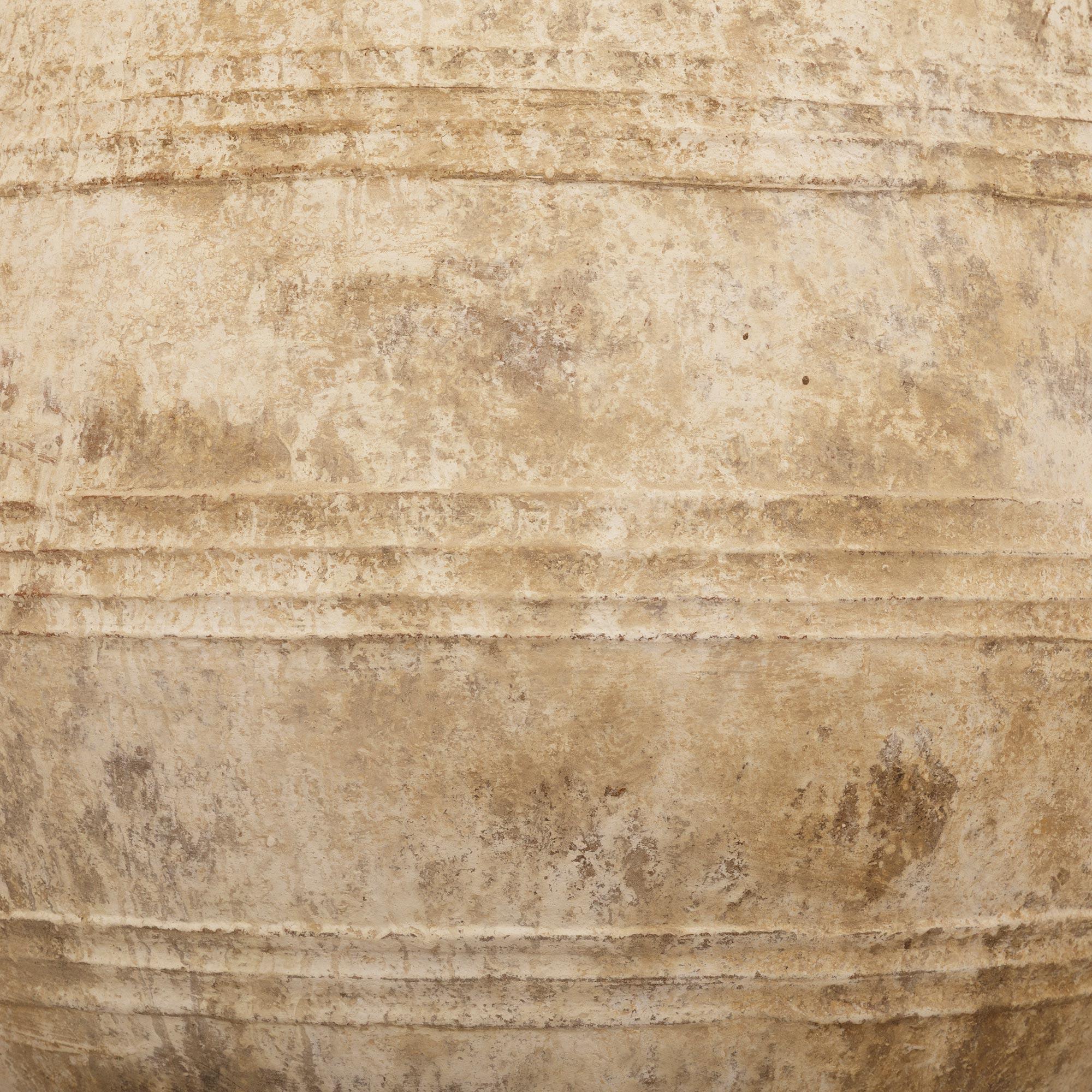 Coppia di vasi da olive in terracotta patinata mediterranea del XIX secolo in vendita 1