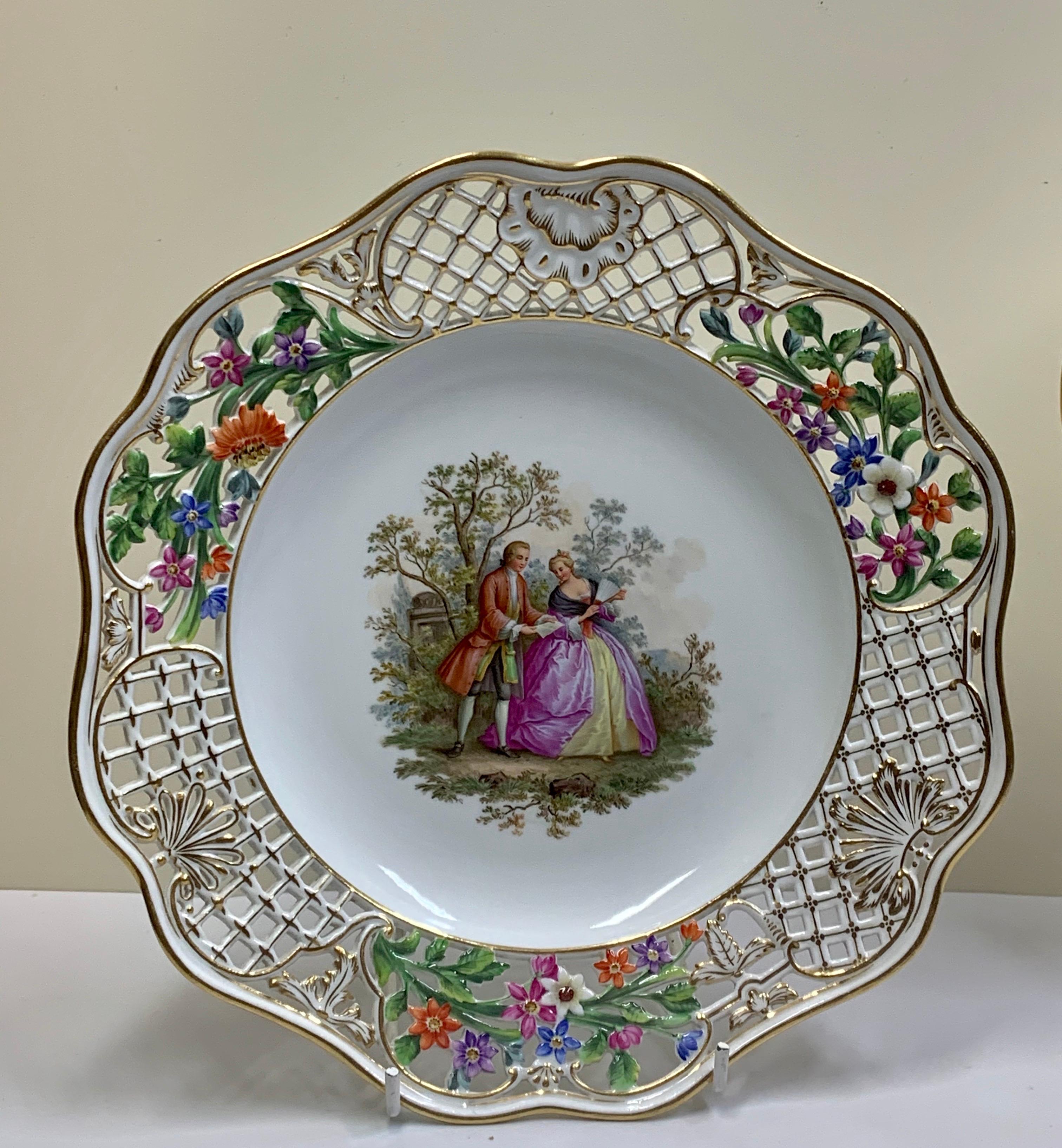 meissen plates for sale