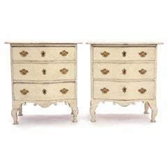 Pair of Mid-18th Century Swedish Baroque Commodes