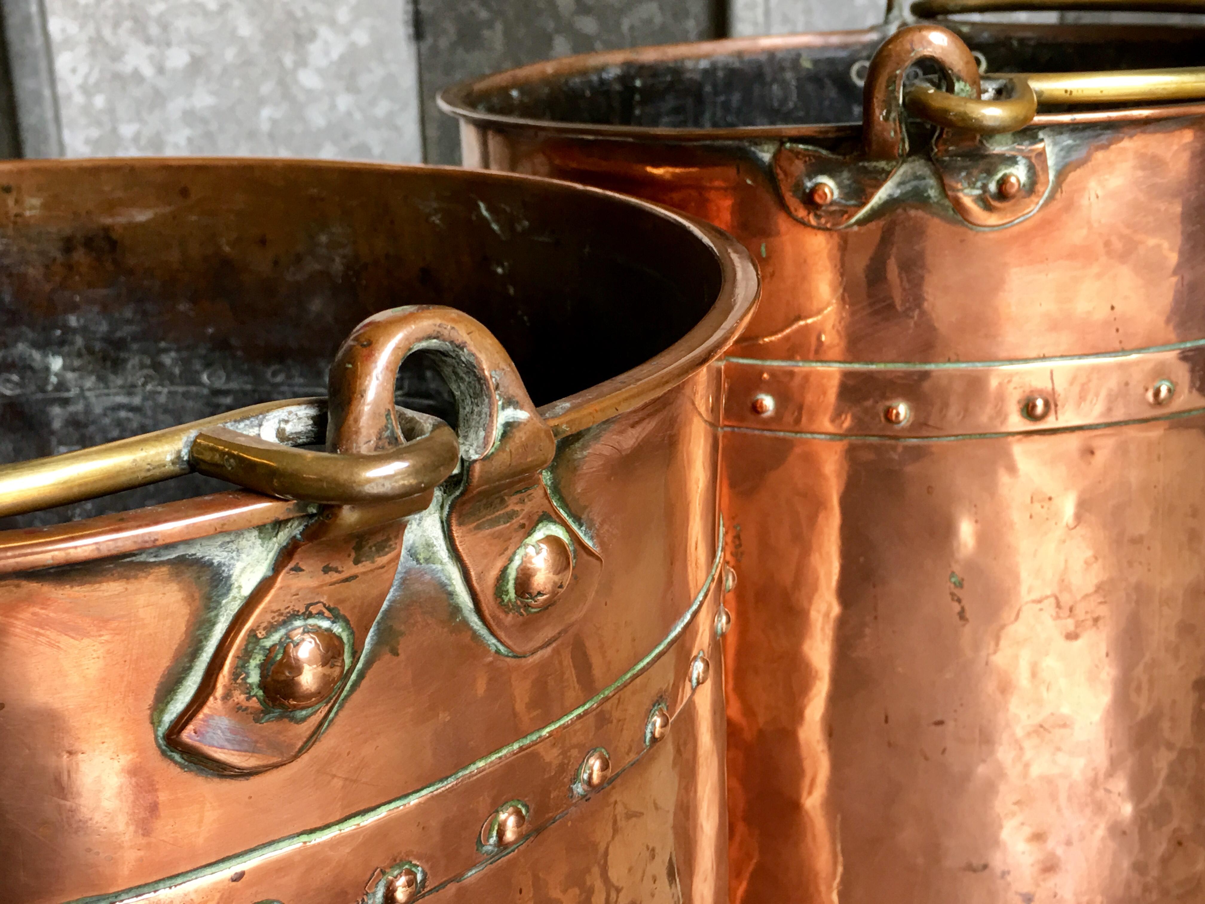 copper buckets for sale