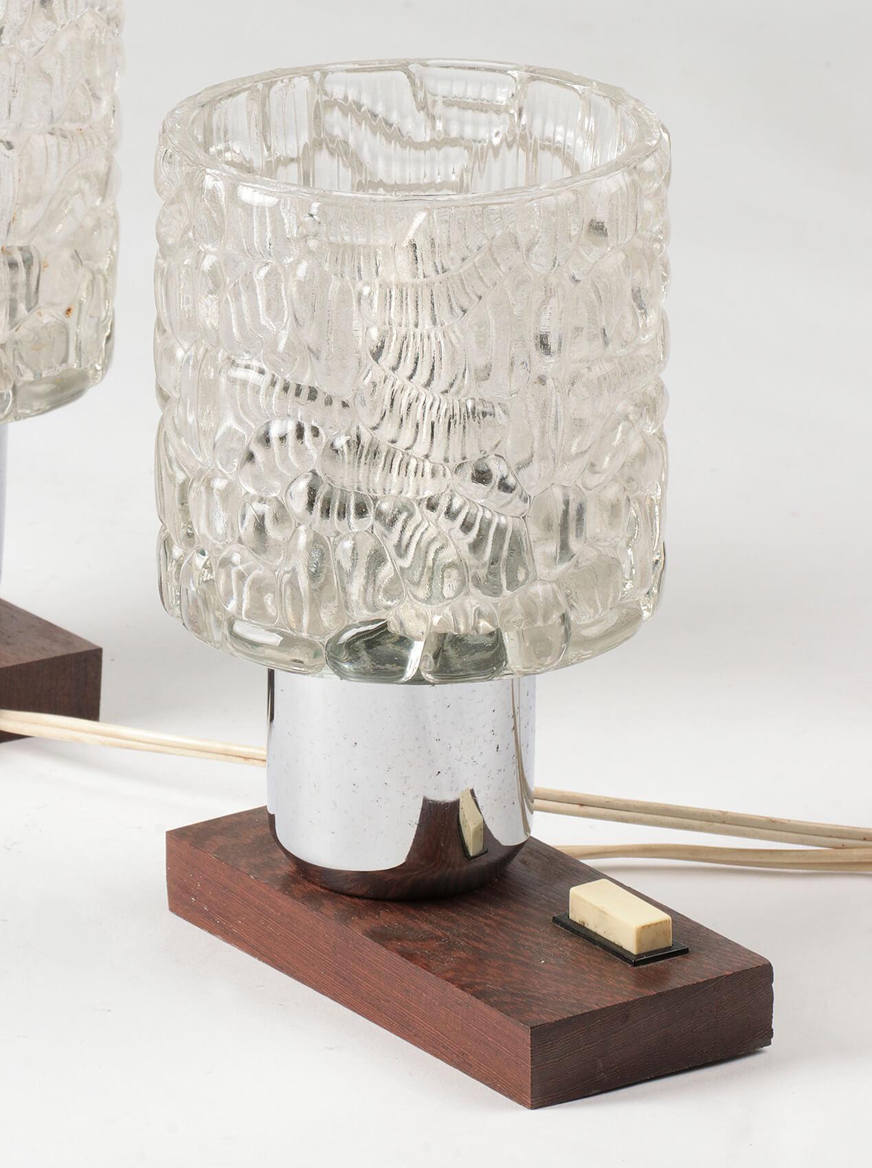 Pair of Mid-20th Century Modern Design Table Lamps In Good Condition In Casteren, Noord-Brabant