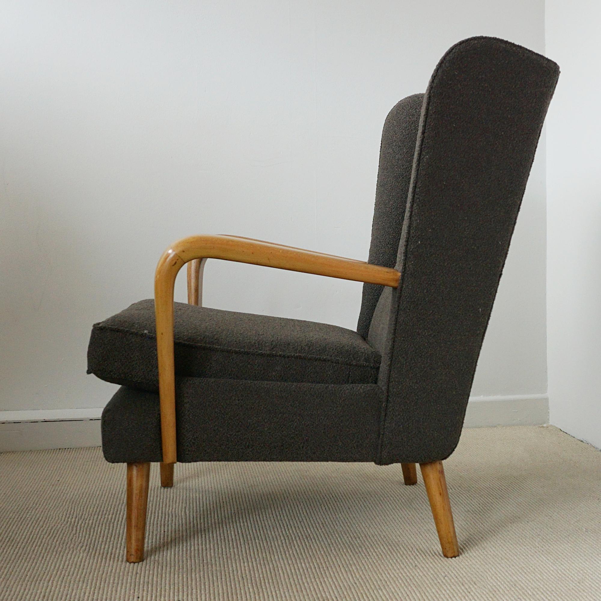 Paire de fauteuilsambino du milieu du siècle dernier par Howard Keith en vente 5