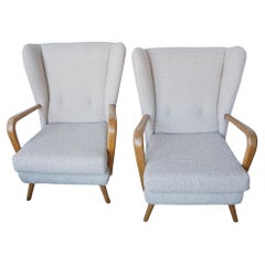 A Pair of Mid-Century 'Bambino' Armchairs by Howard Keith