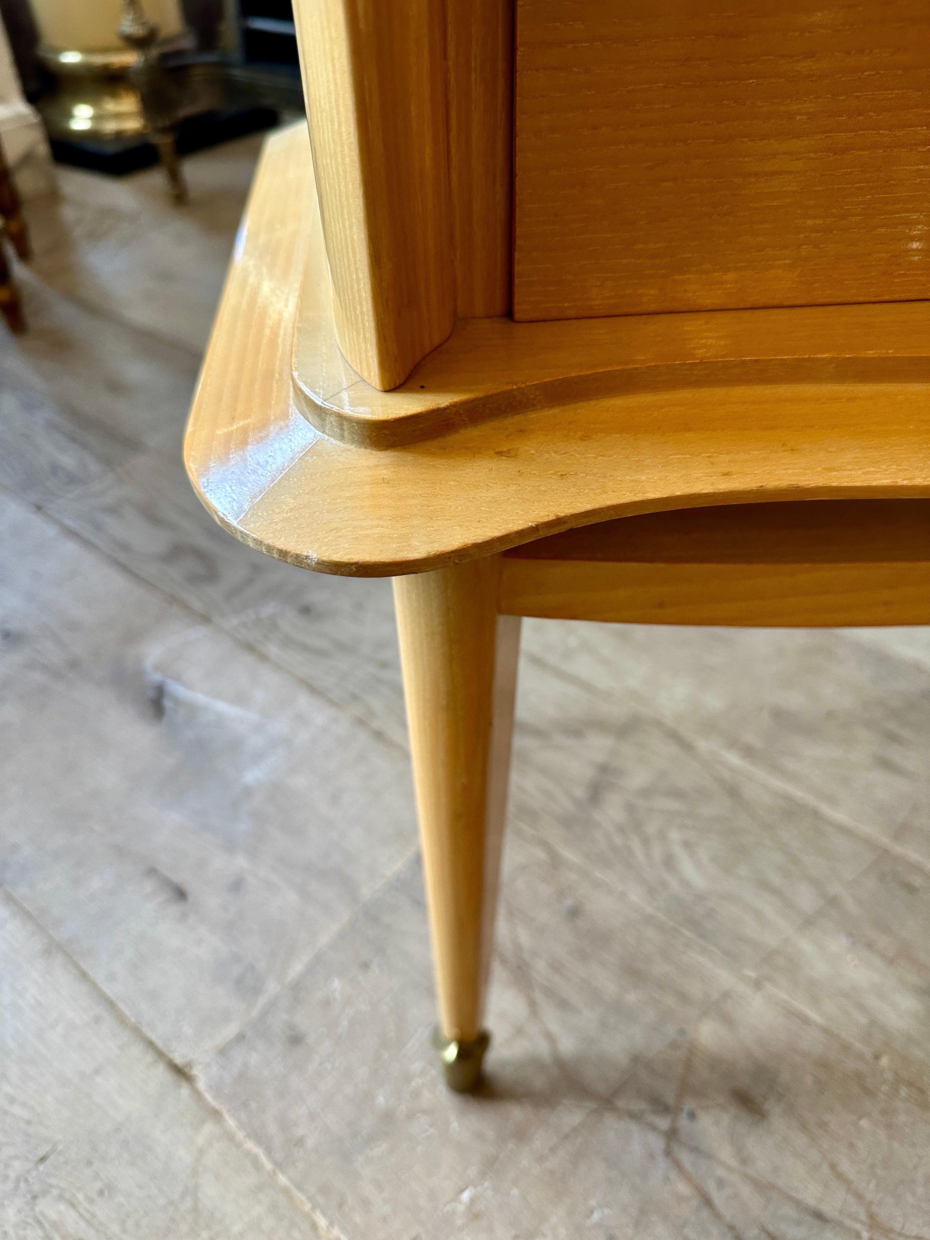 European A Pair Of Mid Century Bed Side Tables For Sale