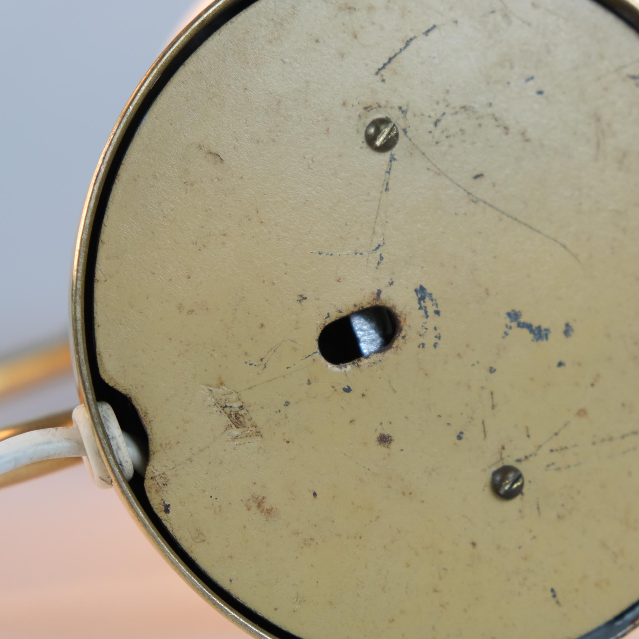 Ein Paar Tischlampen aus Messing und Glas aus der Mitte des Jahrhunderts, Modell EV 52, Itsu 1950er Jahre (Mitte des 20. Jahrhunderts) im Angebot