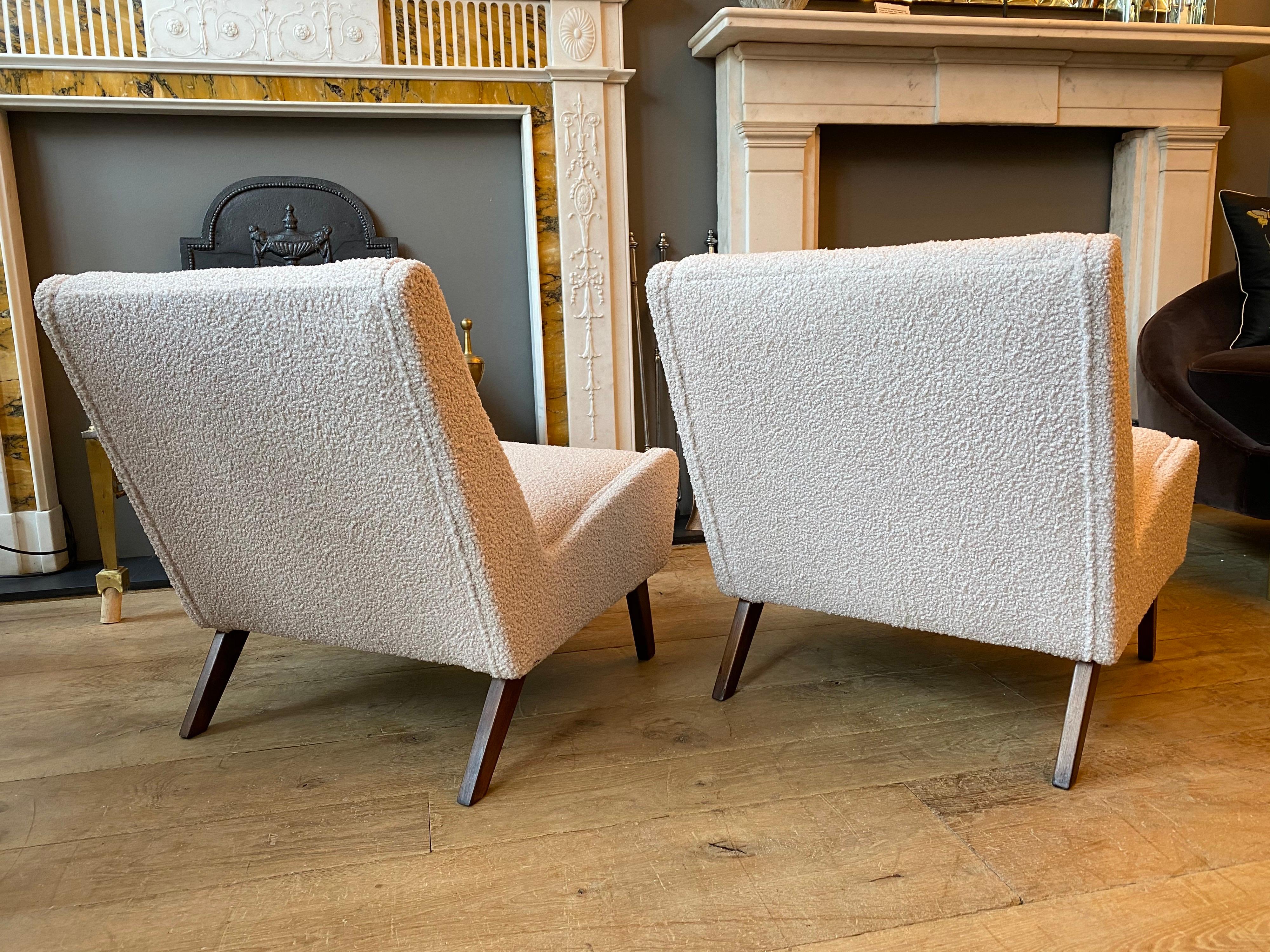 Pair of Mid-Century Modern Chairs by Ernest Race 1