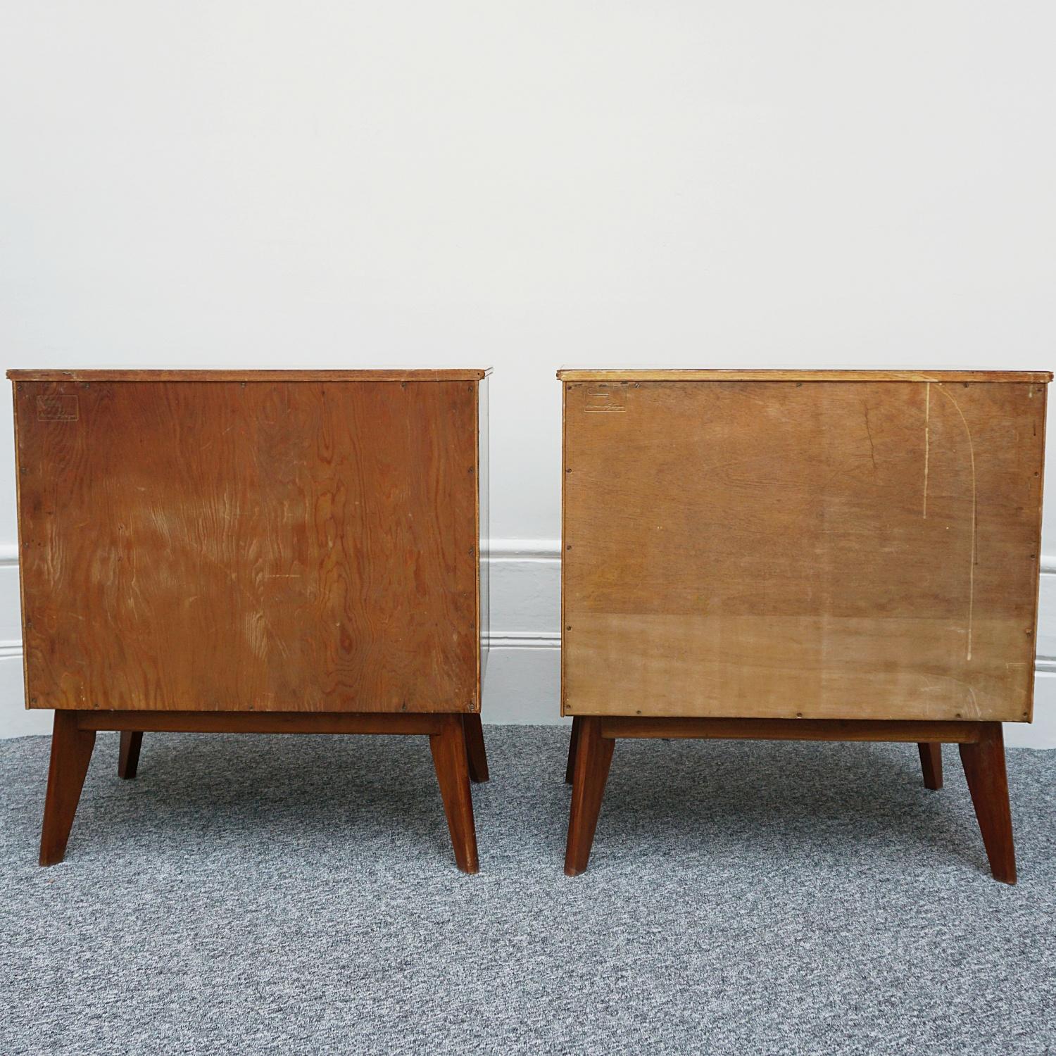 Pair of Mid-Century Modern Chests of Drawers circa 1950 6