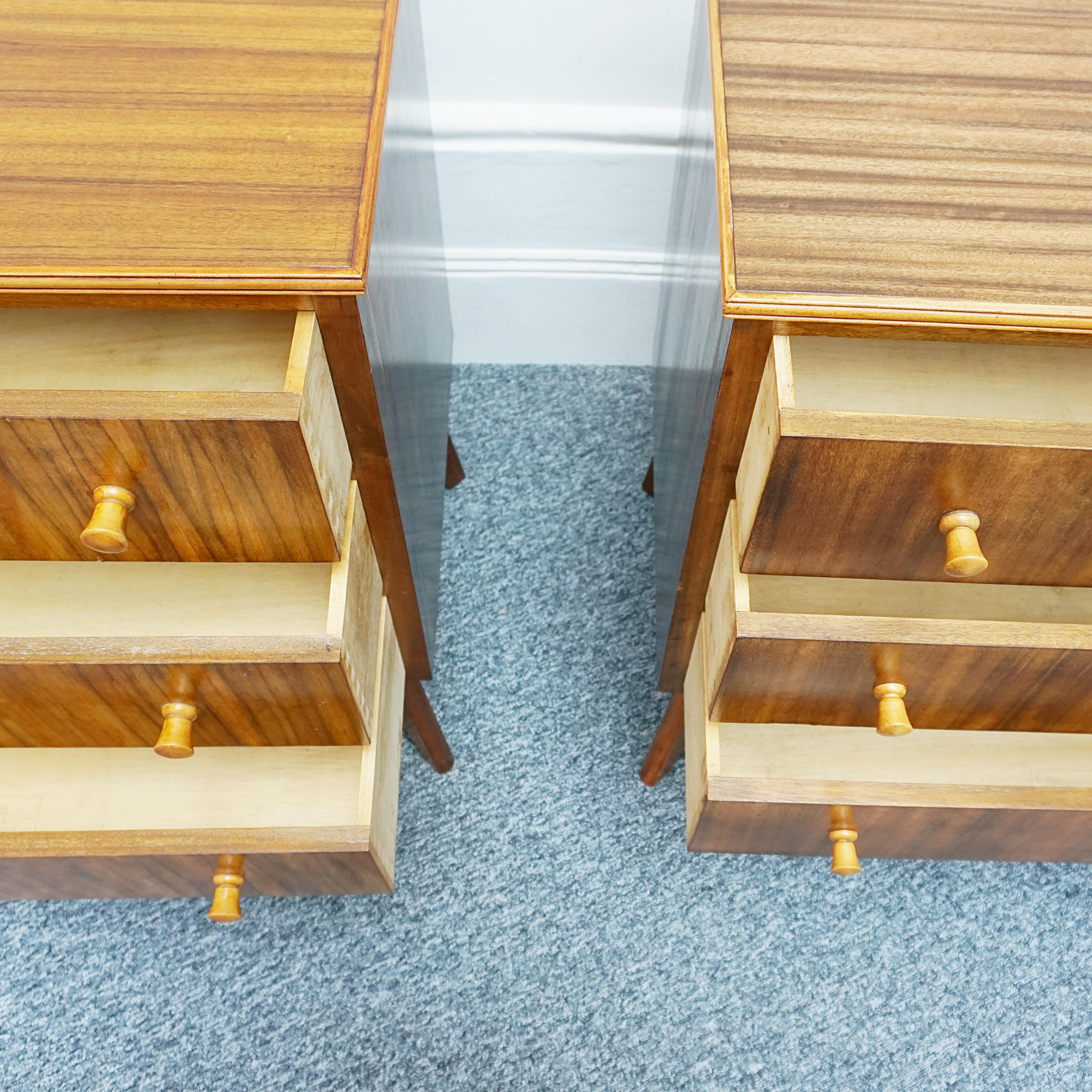 Pair of Mid-Century Modern Chests of Drawers circa 1950 11