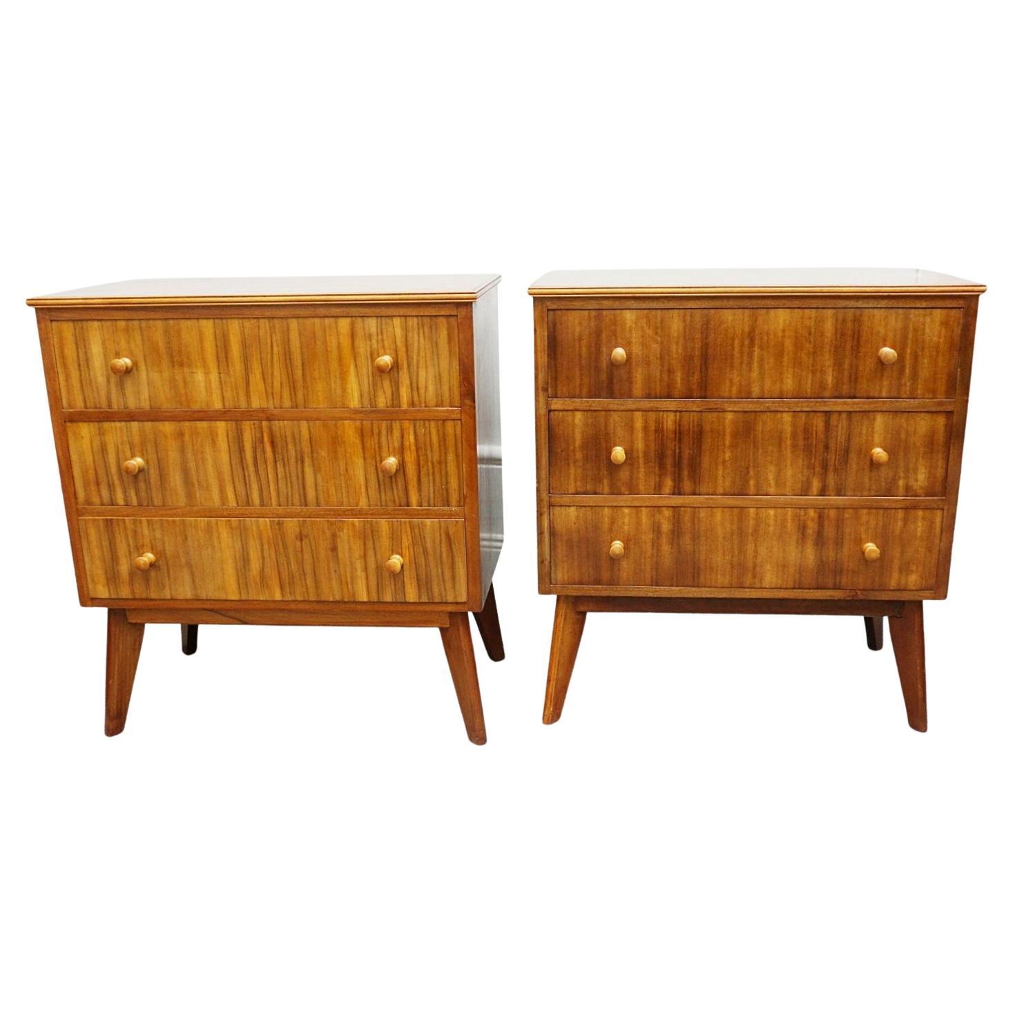 Pair of Mid-Century Modern Chests of Drawers circa 1950