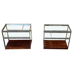 A pair of Mid century modern drinks/bar trolley Merrow &associates