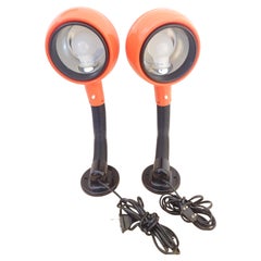 A pair of mid Century  modern Fagerhult  wall lamps Cobra