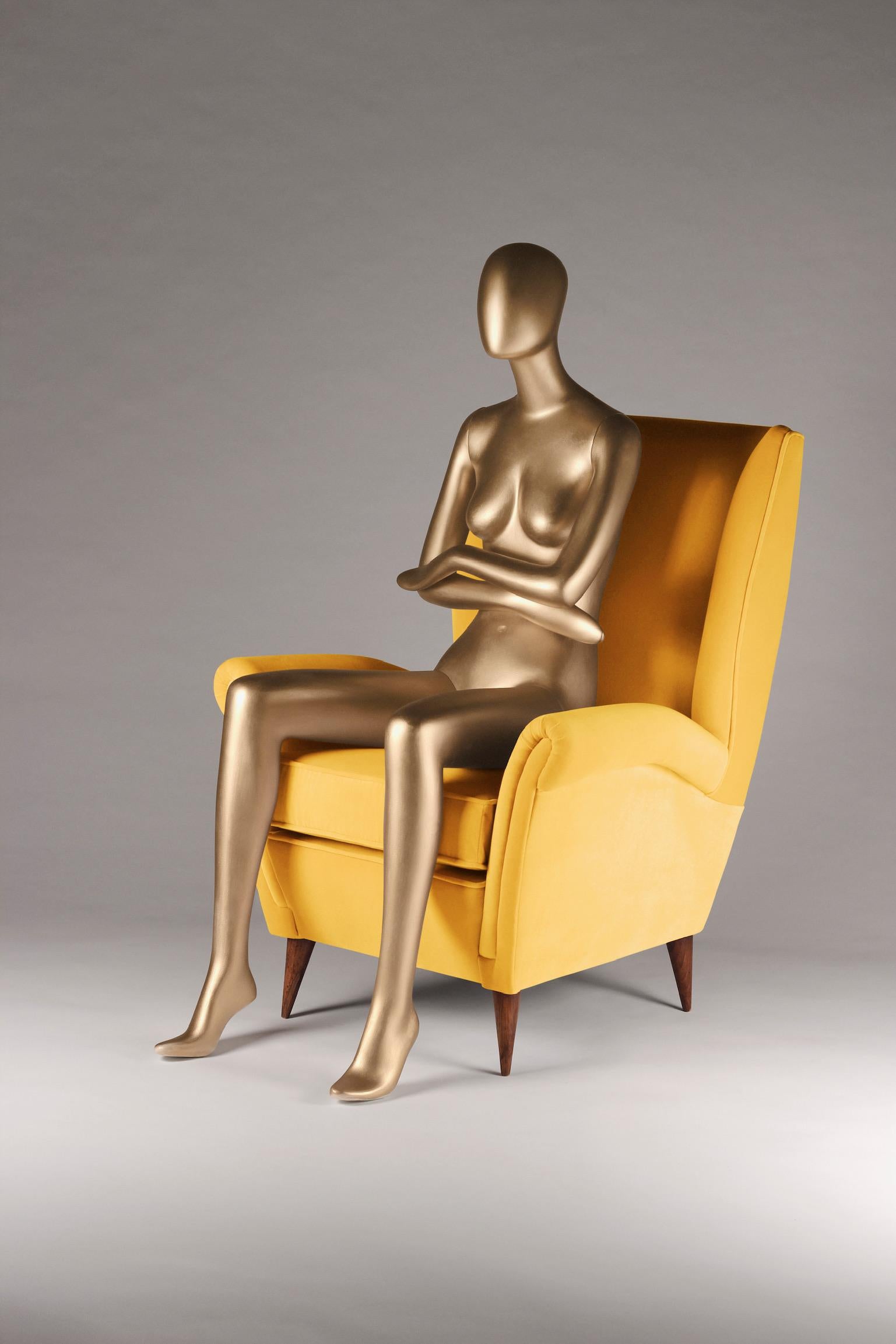 XXIe siècle et contemporain Paire de chaises longues de style italien 
