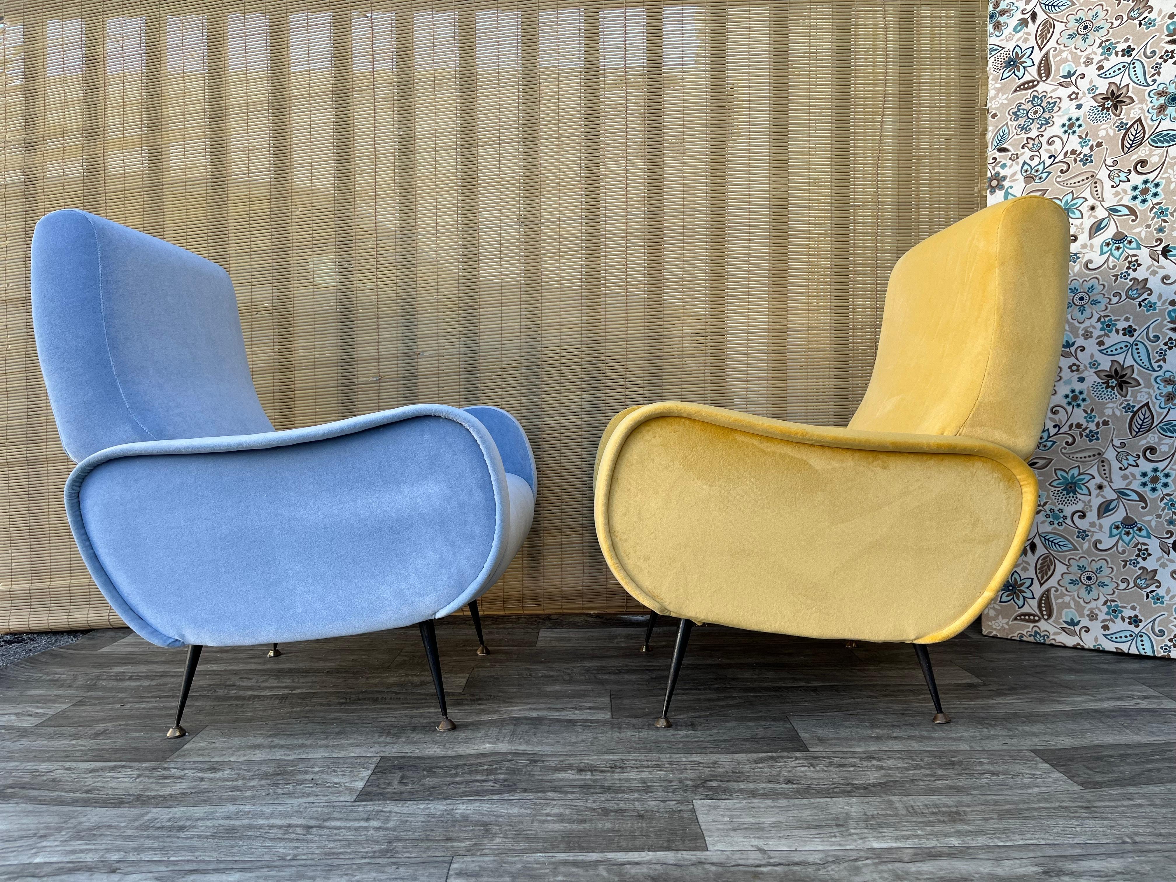 A Pair of Mid Century Modern Lady by Marco Zanuso. Circa 1950s For Sale 6
