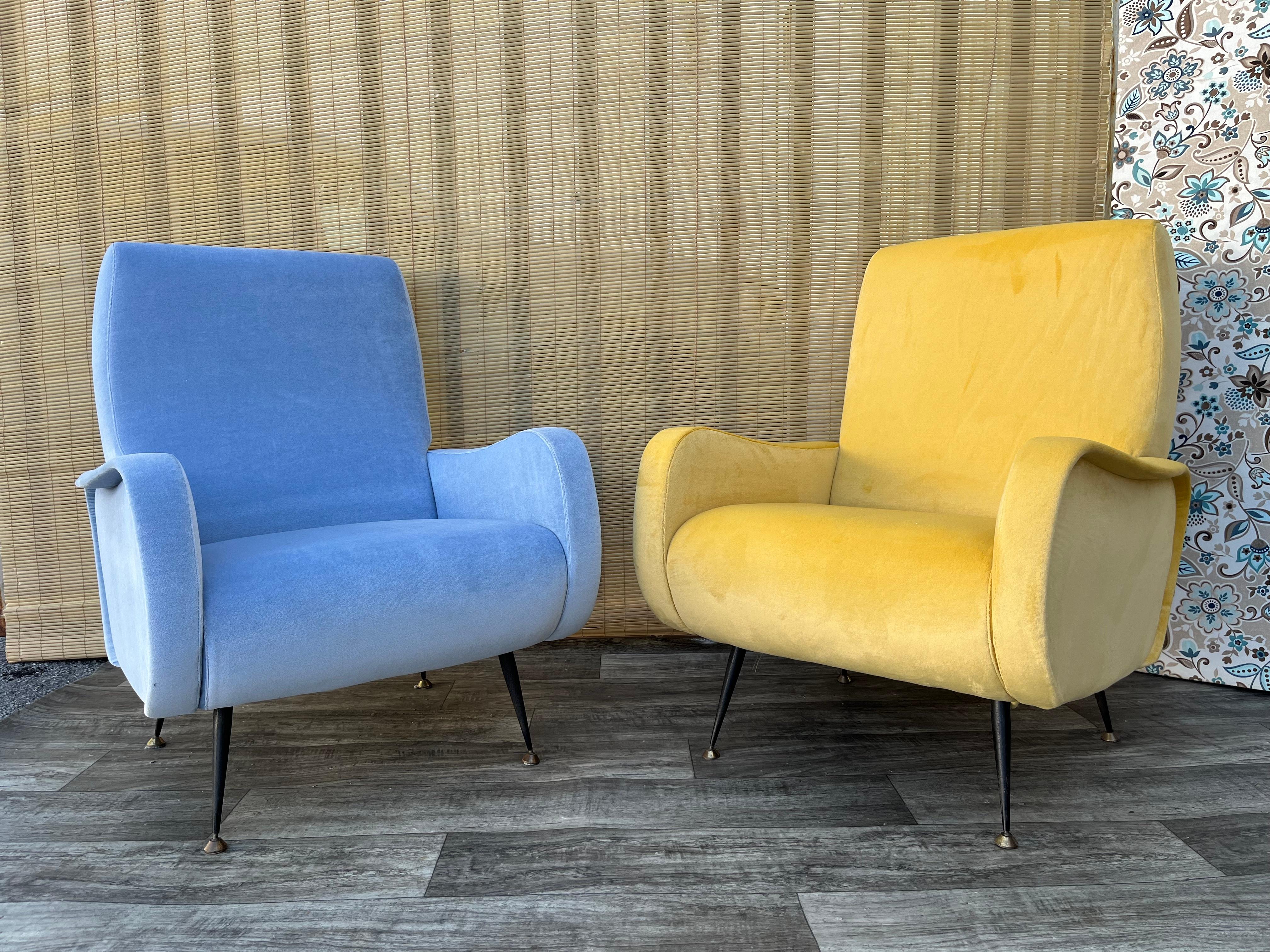 Mid-Century Modern A Pair of Mid Century Modern Lady by Marco Zanuso. Circa 1950s For Sale