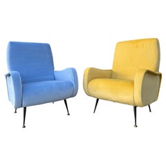 A Pair of Mid Century Modern Lady by Marco Zanuso. Circa 1950s