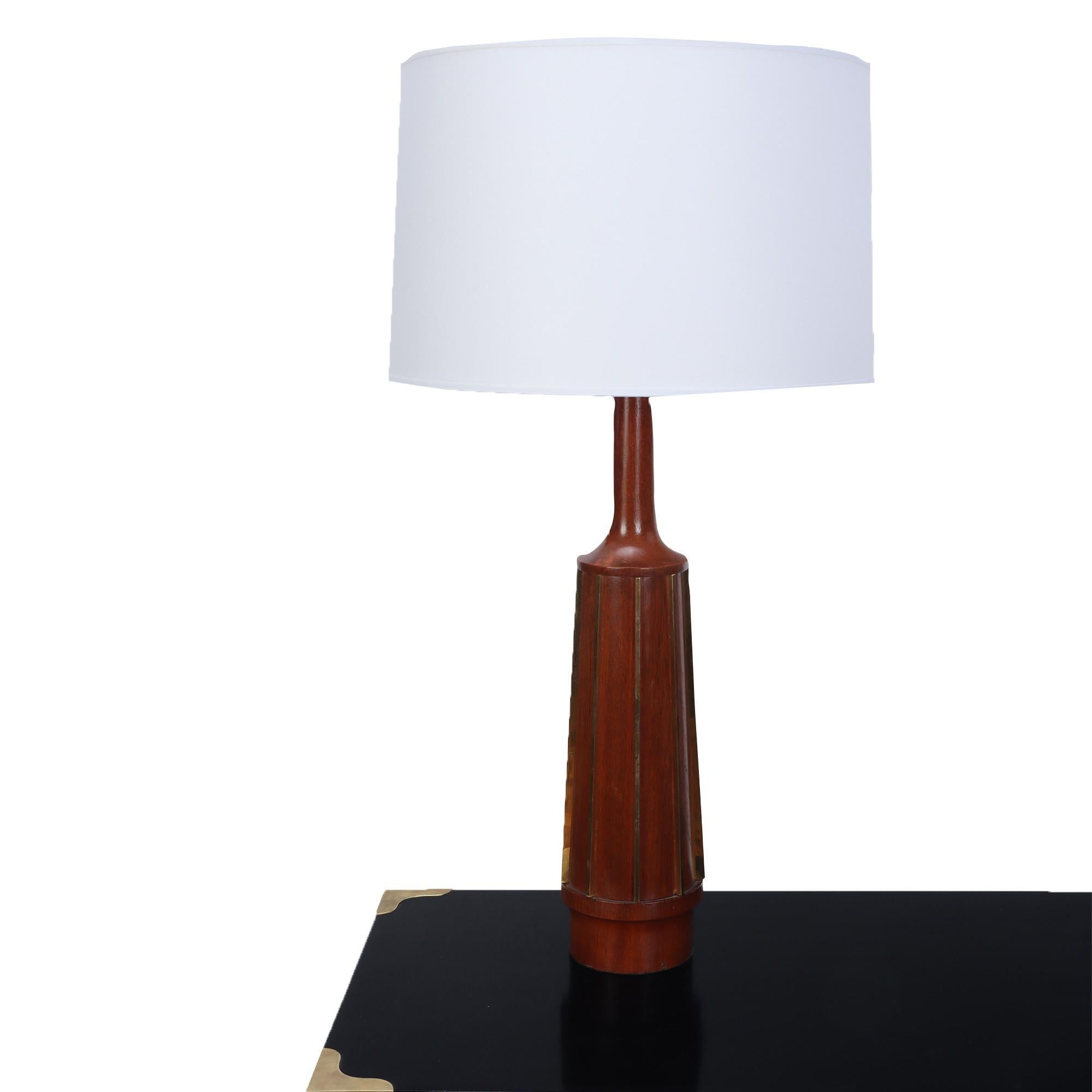 Mid-20th Century Pair of Mid Century Modern Table Lamps by G. Thurston, circa 1950 For Sale