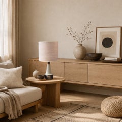 Paire de lampes de table en céramique scandinave du milieu du siècle, par Marianne Starck.