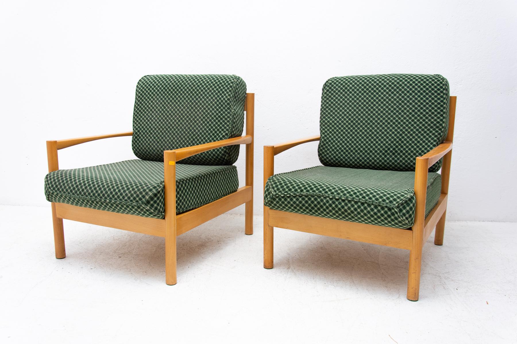20th Century Pair of Mid Century Scandinavian Style Armchairs, 1970´S